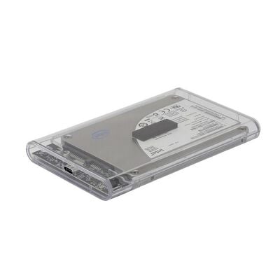 AINEX  HDE-22 (USB3.2Gen1・USB2.0対応 2.5インチSATA SSD／HDDクリアケース) 