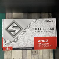 中古  ASRock RX7800XT SL 16GO RX7800XT Steel Legend OC (RX7800XT 16GB) 162734 