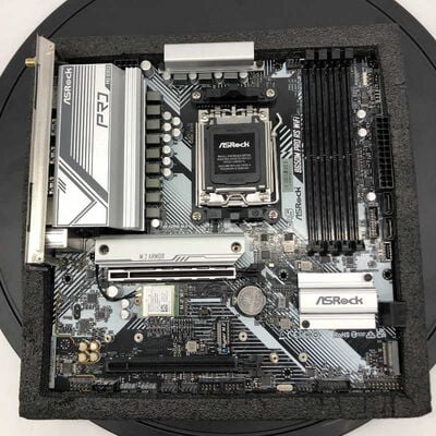 【郡山安積店】中古  ASRock B650M Pro RS WiFi (B650 AM5 mATX DDR5) 4640002665 