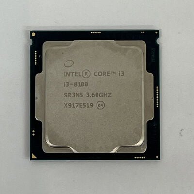 【津ラッツ店】中古  INTEL Core i3 8100 (1151/3.60GHz/6M/C4/T4) 136202 