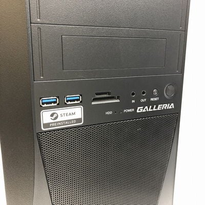 【宇都宮鶴田店】中古  THIRDWAVE　GALLERIA　XF(i7 9700K/8GB/SSD500GB/HDD2TB/RTX2070/W11H) 5280001301 