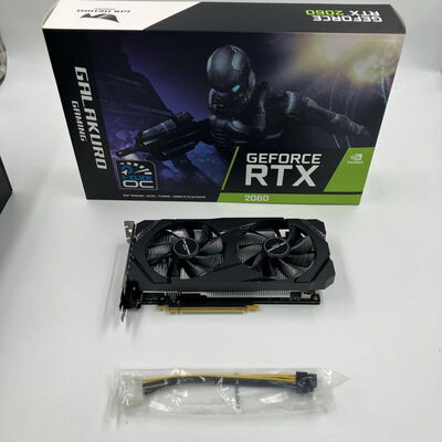 【なんば店】中古  玄人志向 GF-RTX2060-E6GB/BLW (RTX2060 6G GDR6) 138902 