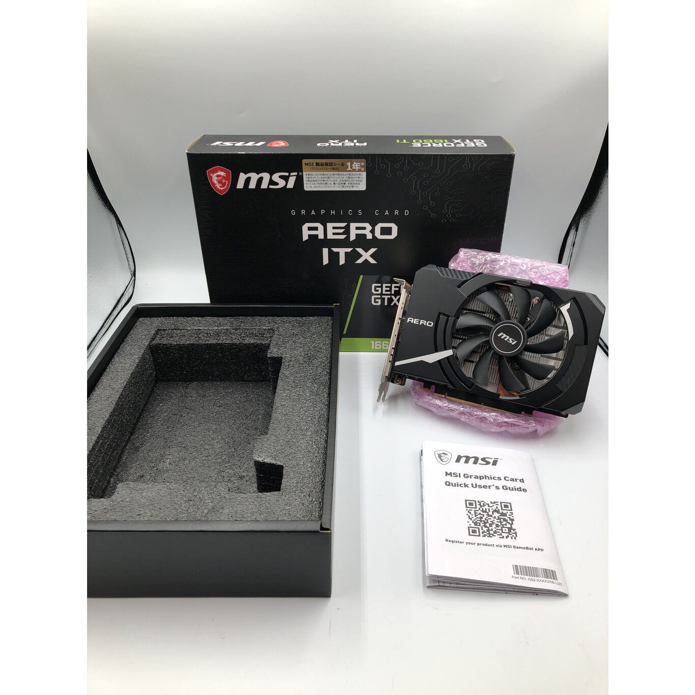 中古 MSI GeForce GTX 1660 Ti AERO ITX 6G OC(GTX1660Ti) 139073
