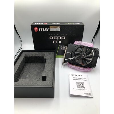 【水戸赤塚店】中古  MSI GeForce GTX 1660 Ti AERO ITX 6G OC(GTX1660Ti) 139073 