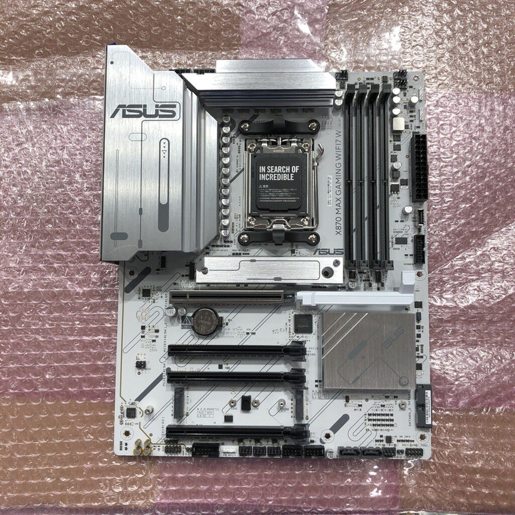 中古 ASUS X870 MAX GAMING WIFI7 W (X870 AM5 ATX DDR5) 5160000863