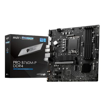 MSI  PRO B760M-P DDR4 (B760 1700 MicroATX) ドスパラ限定モデル 