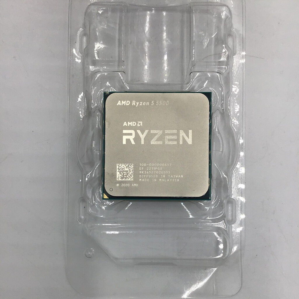 中古 AMD Ryzen 5 5500 (AM4/3.6GHz/19M/C6/T12/65W) 150184 （370520