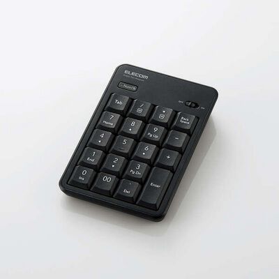 エレコム  TK-TBM023SKBK (Bluetooth静音テンキーパッド) 