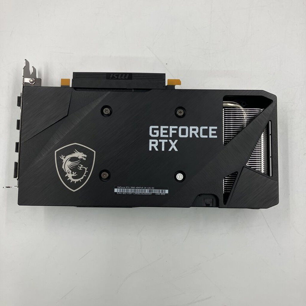 中古 MSI GeForce RTX 3060 VENTUS 2X 12G OC (RTX3060 12GB) 144777