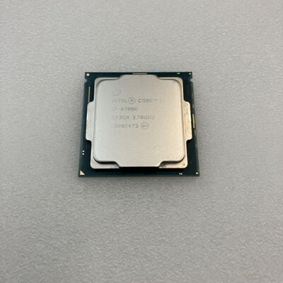 【新潟店】中古  INTEL Core i7 8700K (1151/3.70GHz/12M/C6/T12) 136197 