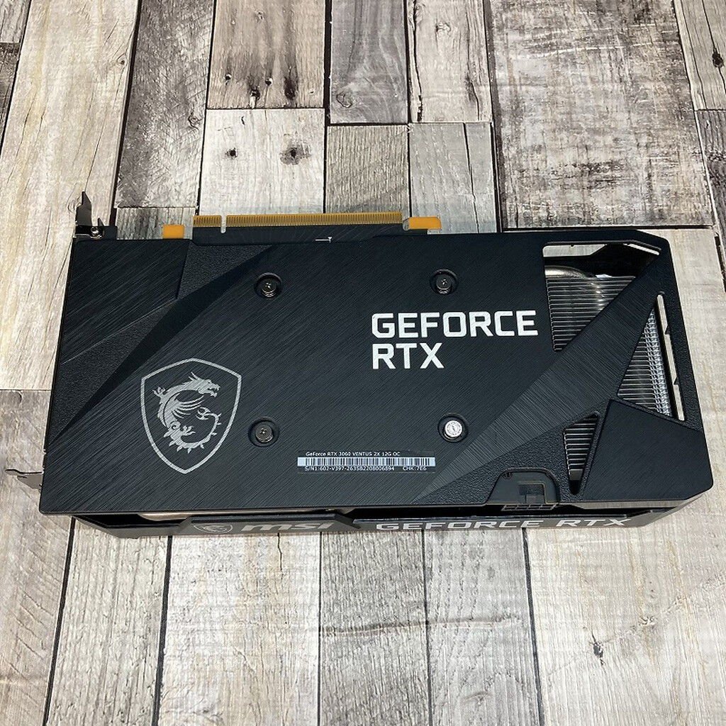 中古 MSI GeForce RTX 3060 VENTUS 2X 12G OC（RTX3060 12GB