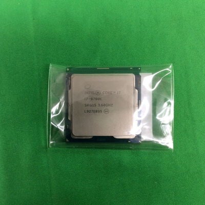 【川崎店】中古  INTEL Core i7 9700K (1151/3.60GHz/12M/C8/T8) 138481 