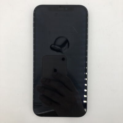 【福井日之出店】中古  【SIMロック解除済み】【SoftBank】Apple iPhone12 6.1インチ 128GB (ブラック) MGHU3J/A 155559 