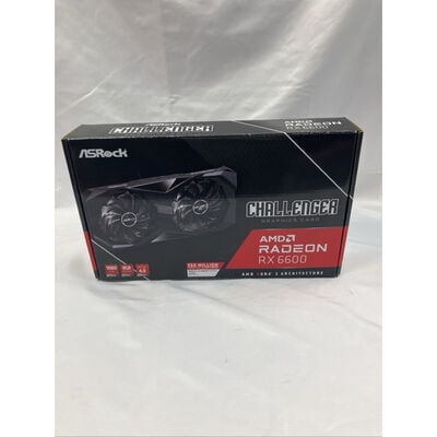【仙台店】中古  ASRock Radeon RX 6600 Challenger D 8GB（8GB PCIE） 3240010921 