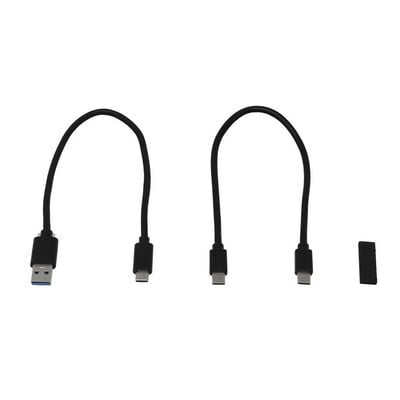 AINEX  HDE-22 (USB3.2Gen1・USB2.0対応 2.5インチSATA SSD／HDDクリアケース) 