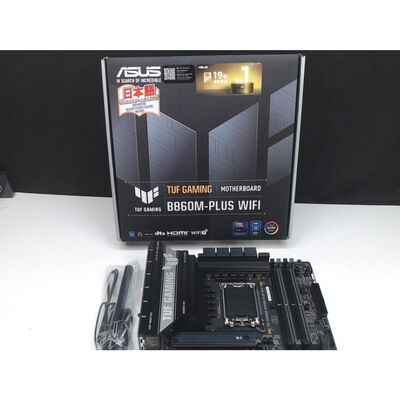 【前橋ｲﾝﾀｰｱｶﾏﾙ店】中古  ASUS TUF GAMING B860M-PLUS WIFI (B860 1851 mATX DDR5) 175446 