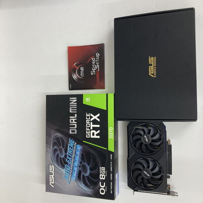 【福山ココローズ店】中古  ASUS DUAL-RTX2070-O8G-MINI 5090000687 