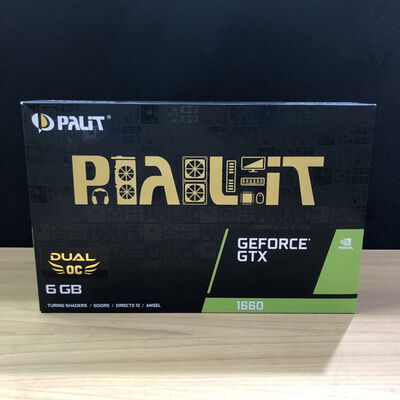 【甲府飯田店】中古  Palit NE51660S18J9-1161A (GTX1660 6G GDR5 DUAL OC) 139186 