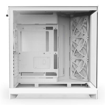 NZXT  H9 FLOW CM-H92FW-01 (E-ATX ガラス ホワイト) 
