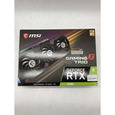 【郡山安積店】中古  MSI GeForce RTX 3080 GAMING X TRIO 10G (RTX3080 10G) 143511 