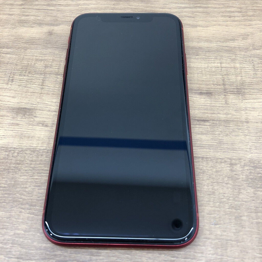 中古 Apple iPhoneXR 6.1インチ 128GB (PRODUCT)RED 国内版SIM