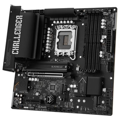 ASRock  B860M Challenger WiFi (B860 1851 MicroATX ブラック) ドスパラ限定モデル 
