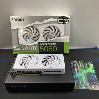 【大宮店】中古  Palit NE75060U19P1-GB2063M (RTX5060 WHITE OC) 188978 