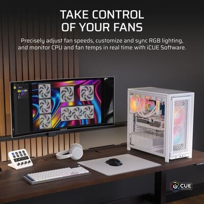 Corsair  iCUE LINK RX140 II RGB Fan Expansion White CO-9051064-WW (ホワイト) 