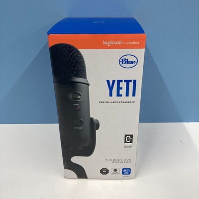 【博多店】中古  Logicool BM400BK (Blue Microphones Yeti ブラックアウトエディション) 3310007034 