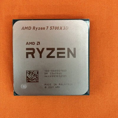 【なんば店】中古  AMD Ryzen 7 5700X3D (AM4/3.0/100M/C8/T16/105W) 169617 