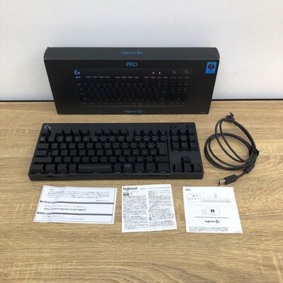 【津ラッツ店】中古  Logicool G-PKB-002LN (有線 ｹﾞｰﾐﾝｸﾞｷｰﾎﾞｰﾄﾞ) 158800 