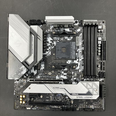 【大須店】中古  ASRock B550M Steel Legend (B550 AM4 mATX DDR4) 142939 