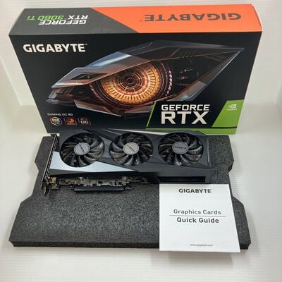 【秋葉原本店】中古  GIGABYTE GV-N306TGAMING OC-8GD (RTX3060Ti 8GB) 144190 