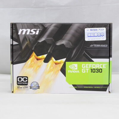 【通販センター】中古  【要備考確認】MSI GeForce GT 1030 2G LP OC（GT1030 2GB） 3480035074 