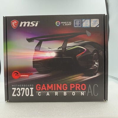 【新潟店】中古  MSI Z370I GAMING PRO CARBON AC (Z370 1151 mITX DDR4) 136220 