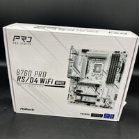 中古  ASRock B760 Pro RS/D4 WiFi White (B760 1700 ATX DDR4) 5370000805 