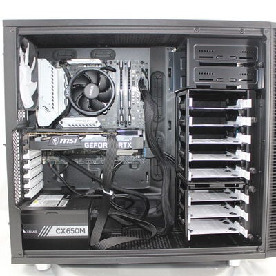 【通販センター】中古  Original PC(AMD Ryzen 5 5600X/16GB DDR4 (PC4)/SSD2TB/なし/NVIDIA GeForce RTX 3060 Ti 8GB/W11H64 MAR) 197919 