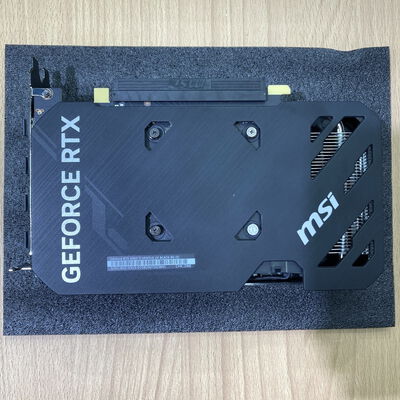 【甲府飯田店】中古  MSI GeForce RTX 4060 Ti VENTUS 2X BLACK 8G OC?(RTX4060Ti 8GB) 158559【8/14価格改定!】 