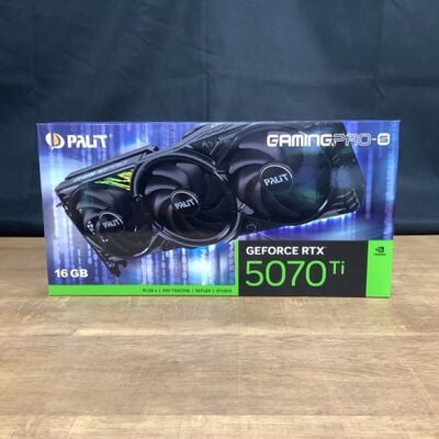 【静岡東瀬名店】中古  Palit NE7507T019T2-GB2031U(RTX5070Ti 16GB GamingPro-S) 188931 