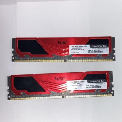 【八王子店】中古  16GB 2枚組(合計32GB) PC4-21300/DDR4-2666 デスクトップ用 190916 