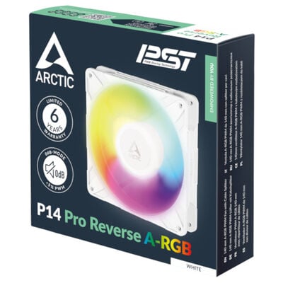 ARCTIC  P14 Pro Reverse A-RGB ACFAN00324A (140mm ホワイト) 