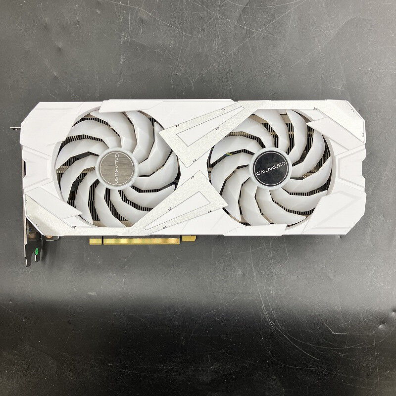 中古 玄人志向 GK-RTX3060Ti-E8GB/WHITE (RTX3060Ti 8GB) 144195