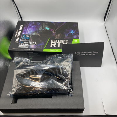 【水戸赤塚店】中古  玄人志向 GALAKURO GAMING GG-RTX3070Ti-E8GB/DF(PCIExp 8GB) 4680004110 