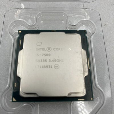 【新潟店】中古  INTEL Core i5-7500 (1151/3.40GHz/6M/C4/T4) 133194 