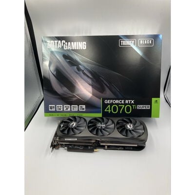 【座間相武台】中古  ZOTAC ZT-D40730D-10P Trinity Black Edition (RTX4070Ti SUPER 16GB) 164249 