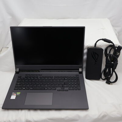 【通販センター】中古  ASUS ROG Strix G17 G713RW G713RW-R76R3070T(AMD Ryzen 7 6800H/32GB DDR5 (PC5)/SSD1TB/なし/NVIDIA GeForce RTX 3070 Ti 8GB Laptop GPU/17.3/2560x1440/Wi-Fi/W11H64 MAR) 194579 