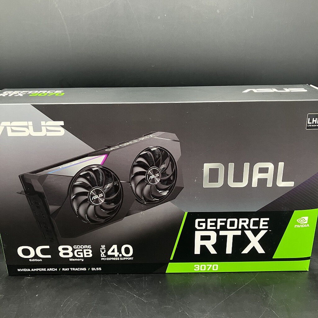 中古 ASUS DUAL-RTX3070-O8G (RTX3070 8G) 143895 （325059