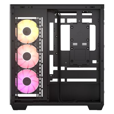 Corsair  3500X ARGB Tempered Glass Black CC-9011278-WW (E-ATX ガラス ブラック) 