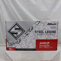 中古  ASRock RX7800XT SL 16GO RX7800XT Steel Legend OC (RX7800XT 16GB) 162734 