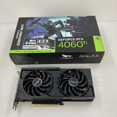 【秋葉原本店】中古  玄人志向 GG-RTX4060Ti-E8GB/OC/DF (RTX4060Ti 8G) 175565 